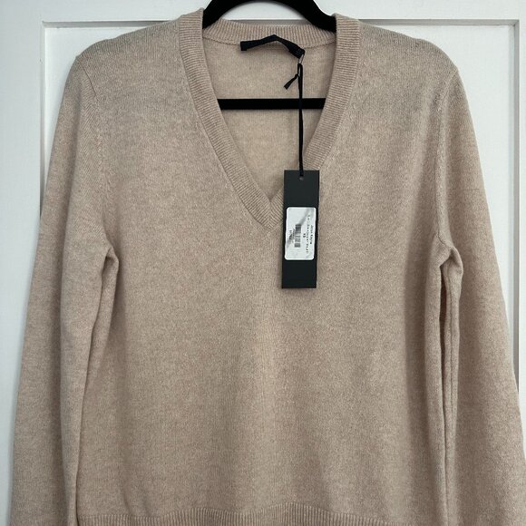 NWT Jenni Kayne Flynn Cashmere Sweater in Oatmeal - Size XS - Picture 4 of 7